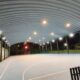 Iluminación renovada en el polideportivo del Colegio Anselmo Pardo