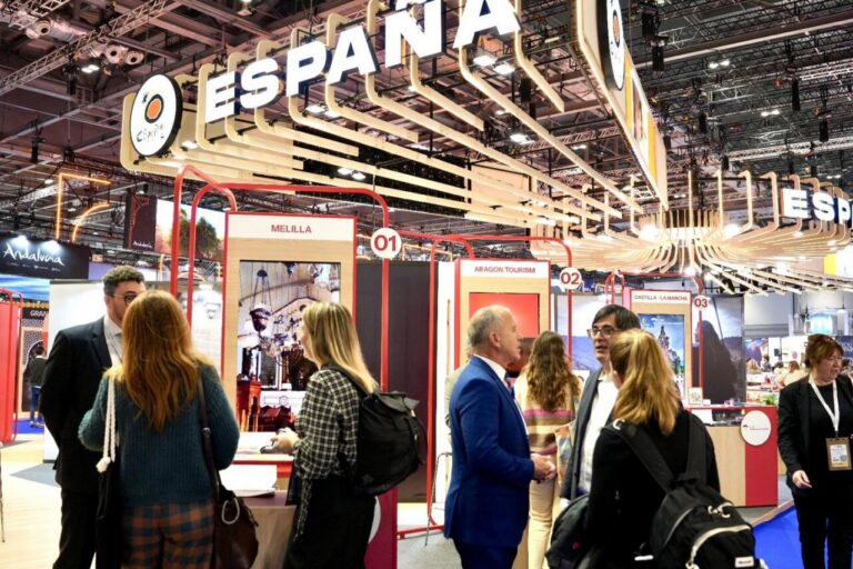Stand de Melilla en la feria World Travel Market de Londres