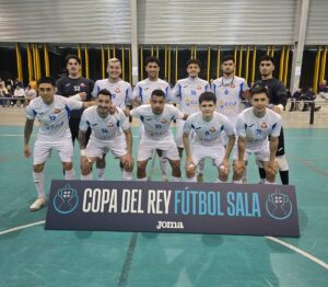 Equipo de fútbol sala C.D. Melistar en la Copa del Rey