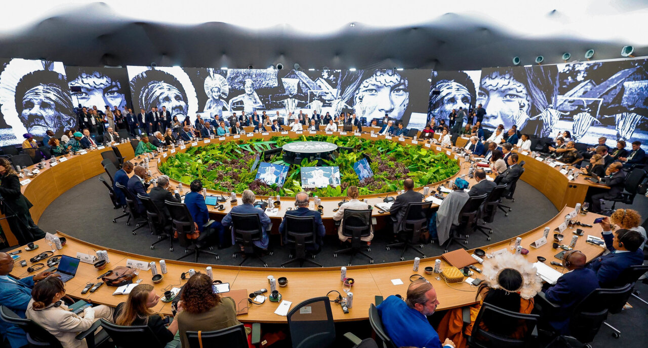 Reunión de líderes mundiales en la COP30 en Brasil sobre cambio climático