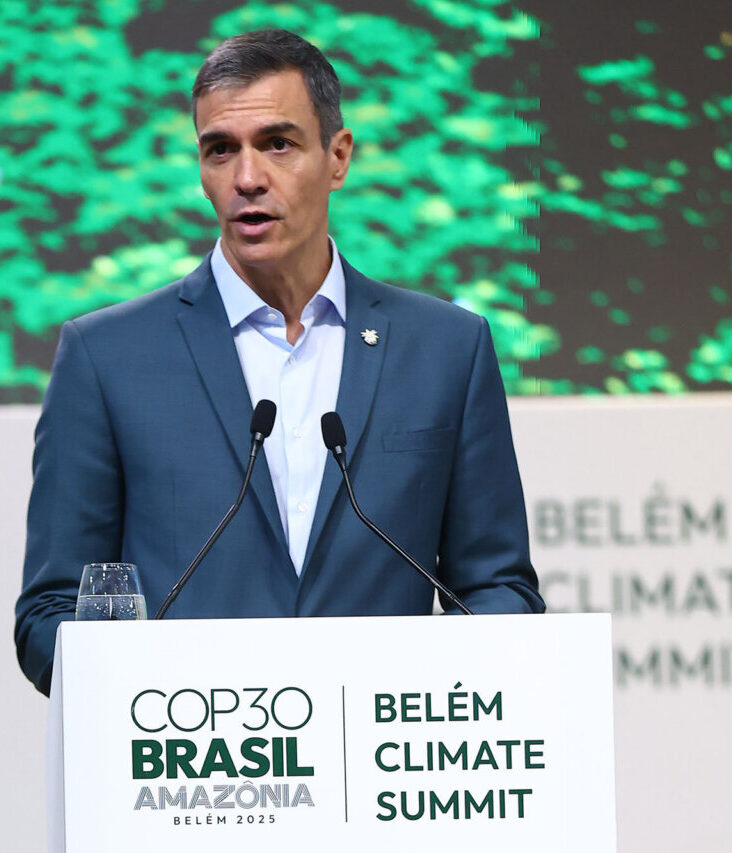 Discurso en la cumbre climática COP30 en Brasil, 2025.