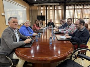 Reunión del Consejo de Accesibilidad sobre mejoras urbanas en Melilla.