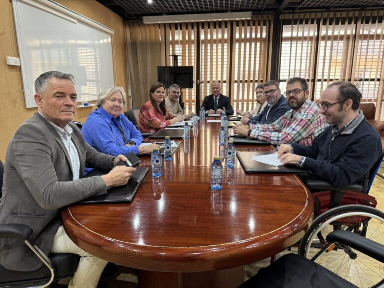 Reunión del Consejo de Accesibilidad sobre mejoras urbanas en Melilla.