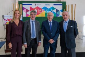 Participantes en el foro empresarial de Melilla organizado por Promesa