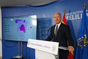 Conferencia sobre investigación y desarrollo en Melilla con Miguel Marín