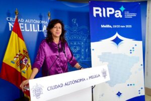 Viceconsejera Nasera Al-lal en evento de participación ciudadana en Melilla