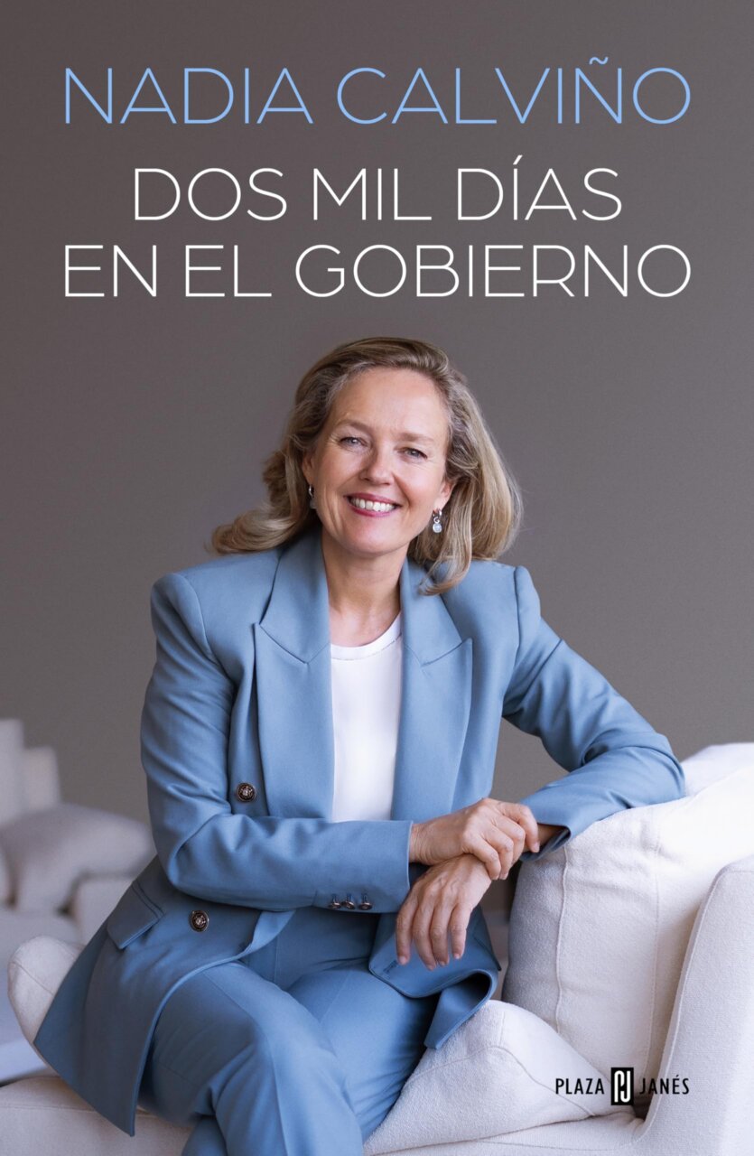 Cubierta del libro Dos mil días en el Gobierno de Nadia Calviño