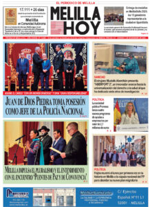 Portada del periódico Melilla Hoy del 7 de noviembre de 2025