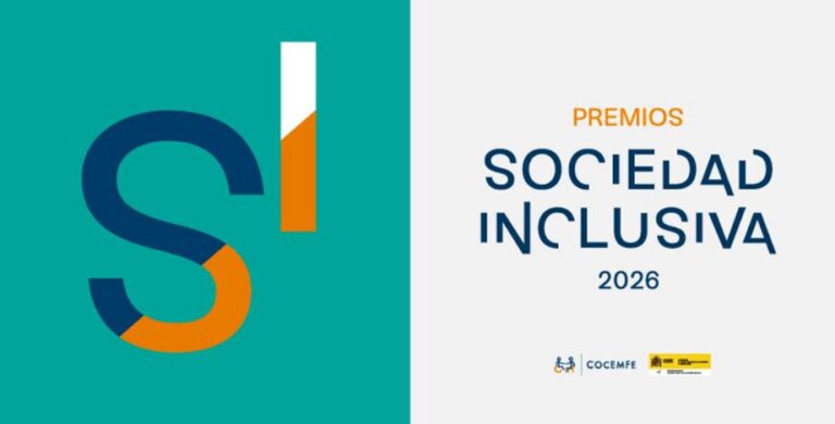 Logotipo de los Premios Sociedad Inclusiva 2026 de COCEMFE