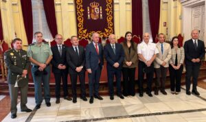 Miembros del ICOMME en la presentación del nuevo código deontológico en Melilla