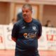 Salim Abdelkader, entrenador del Club Voleibol Melilla, en el pabellón