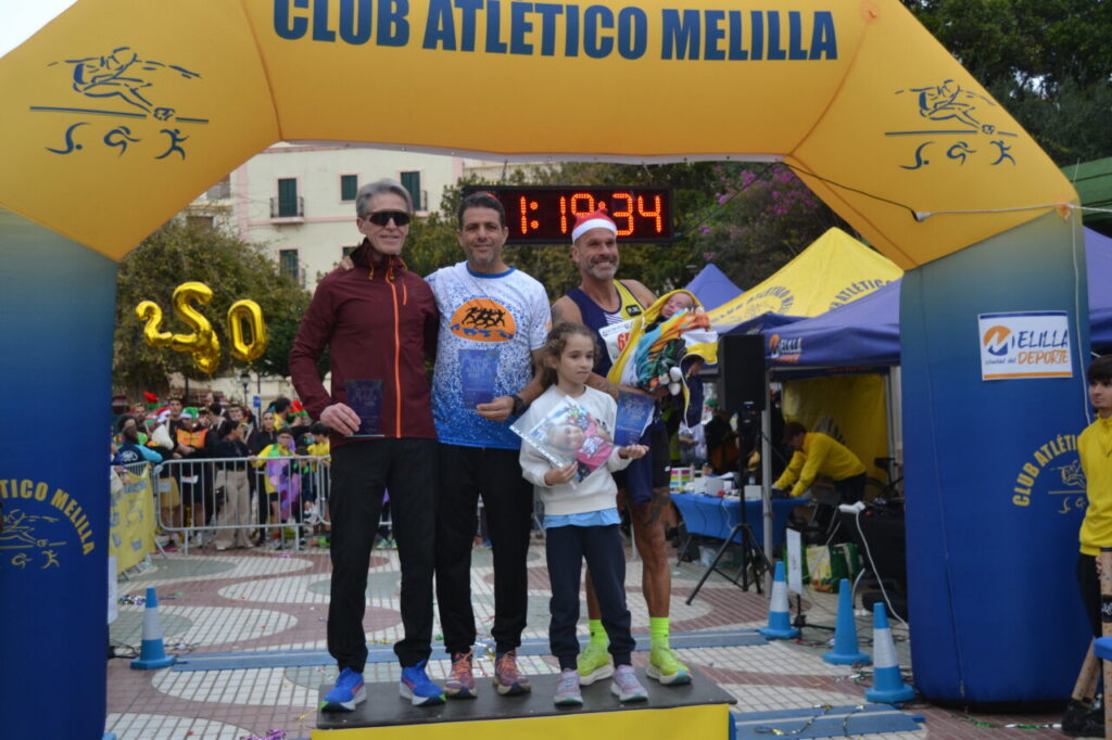 José Miguel Redondo y Lucía Faus ganadores de la San Silvestre de Melilla 2025