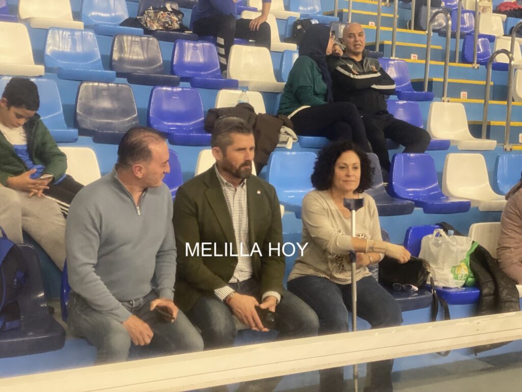 Asistentes en el Trofeo de Navidad de Natación en Melilla