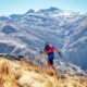 Corredor en la I Carrera por Montaña Nocturna en Melilla