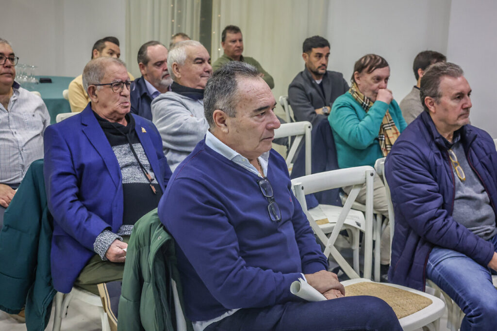 Asistentes en el encuentro de la Asociación de la Prensa Deportiva de Melilla