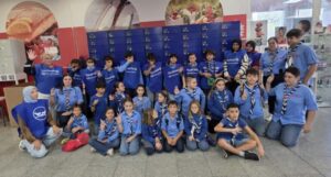 Grupo de voluntarios en la Gran Recogida del Banco de Alimentos en Melilla