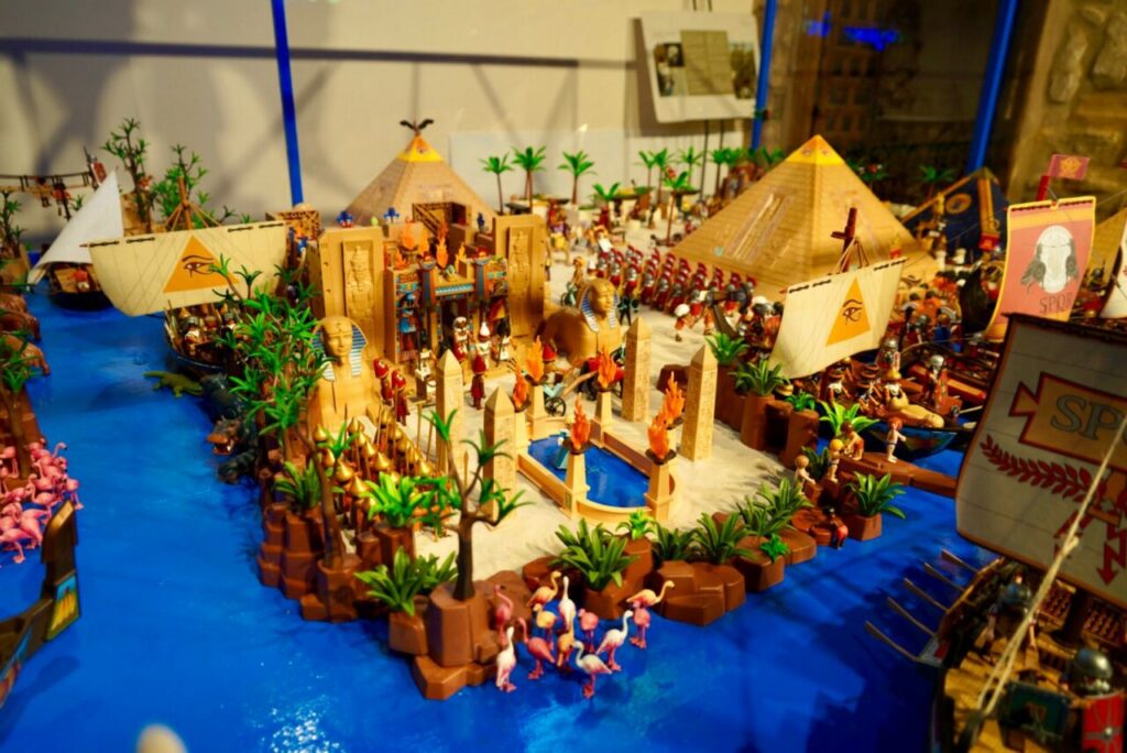 Belén de Playmobil en la Iglesia de la Purísima Concepción en Melilla