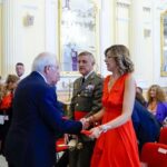 Juan José Imbroda y Sabrina Moh en un evento oficial