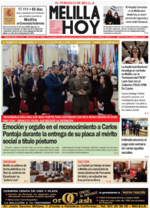 Portada del periódico Melilla Hoy del 16 de diciembre de 2025