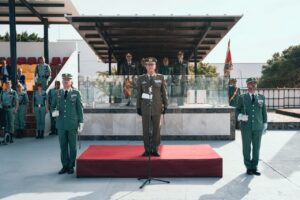 Ceremonia de relevo de mando en el Tercio Gran Capitán en Melilla