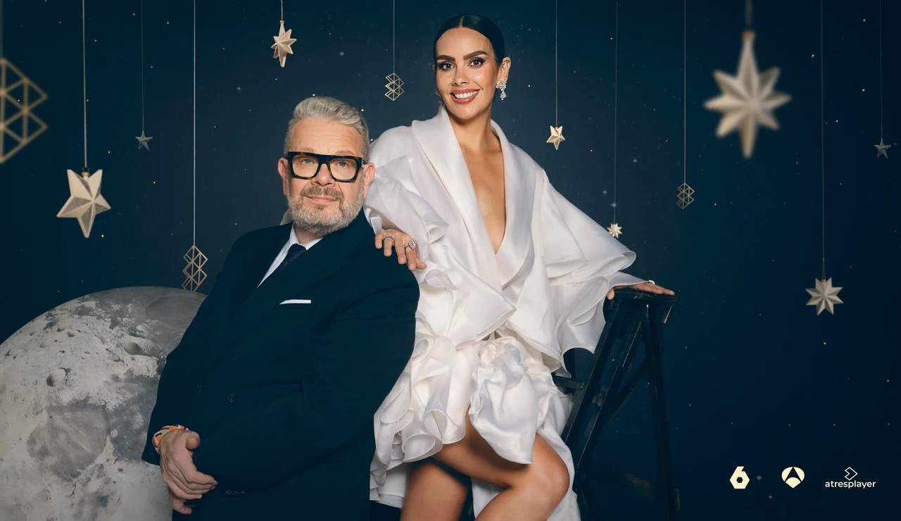 Pedroche y Chicote en la presentación de Tele y Campanadas 2025