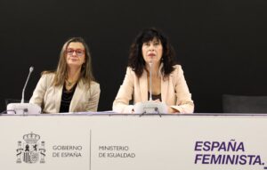 Presentación del informe sobre violencia machista en España por el Ministerio de Igualdad.