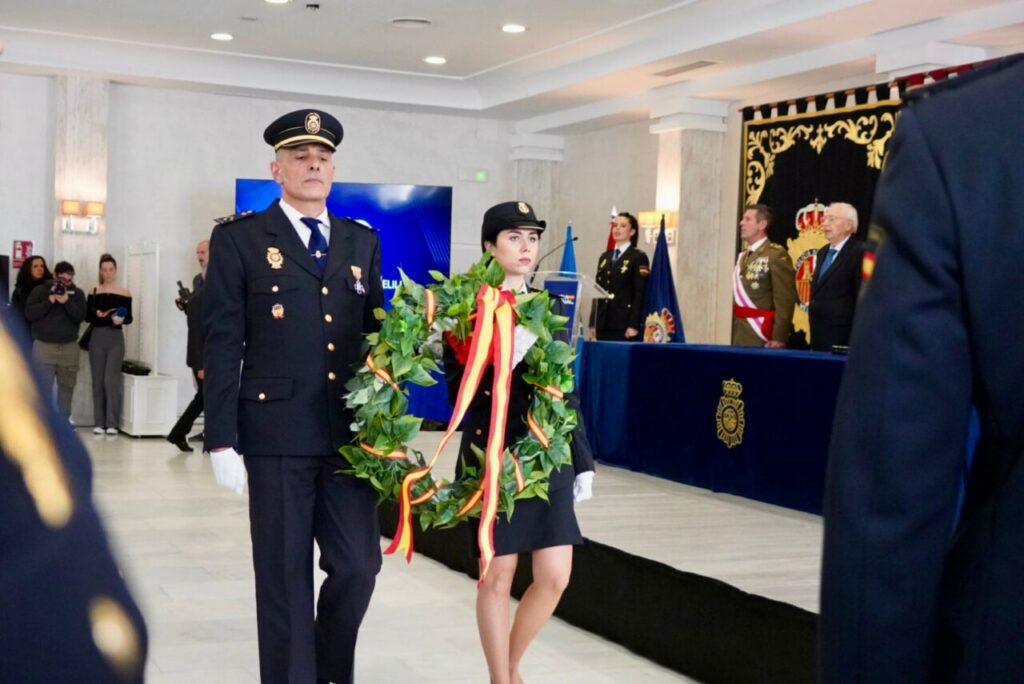 Ceremonia del 202º aniversario de la Policía Nacional en Melilla