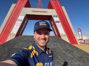 Borja Pérez Casimiro en el prólogo del Rally Dakar 2026