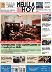 Portada del periódico Melilla Hoy del 14 de enero de 2026