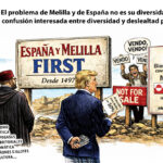 Ilustración sobre el presente de Melilla y su situación política