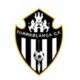 Escudo del Torreblanca C.F. con fondo blanco y negro