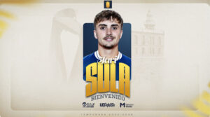 Javi Sola, nuevo fichaje de la U.D. Melilla para la temporada 2025-2026.