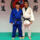 Hugo Lomeña y Unai Muñoz en el tatami de judo