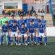 Equipo juvenil de la U.D. Melilla posando en el campo