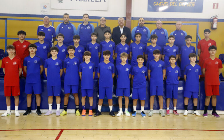 Equipo de fútbol sala de Melilla en el Campeonato de España Sub-14 y Sub-16