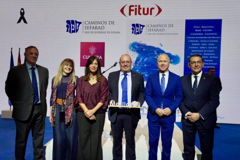 Presentación de Melilla en FITUR como parte de la Red de Juderías