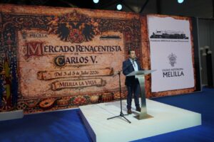 Presentación del Mercado Renacentista de Carlos V en Melilla