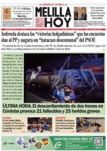 Portada del periódico Melilla Hoy del 19 de enero de 2026