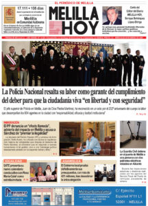 Portada del periódico Melilla Hoy del 28 de enero de 2026