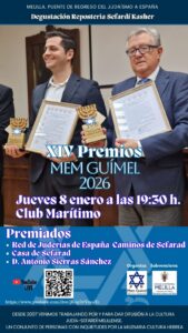 Ceremonia de entrega de premios Mem Guímel 2026 en Melilla