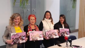 Presentación del calendario coeducativo 2026 por mujeres activistas