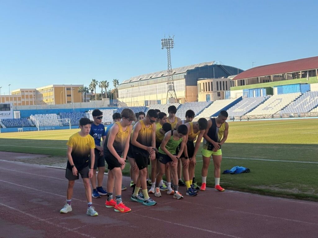 Jóvenes atletas listos para competir en la Toma de Tiempos 2026