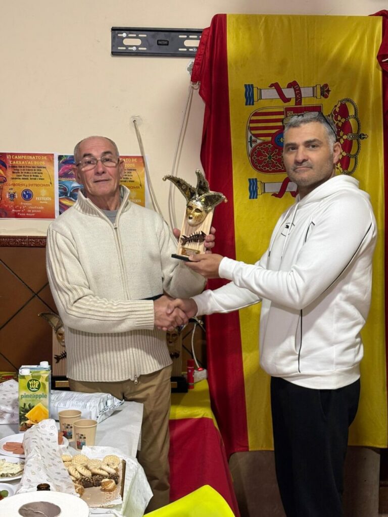 Entrega de trofeos del Campeonato Carnaval 2026 en Melilla