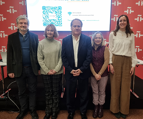 Presentación sobre cifras de cáncer en 2026 con expertos en salud