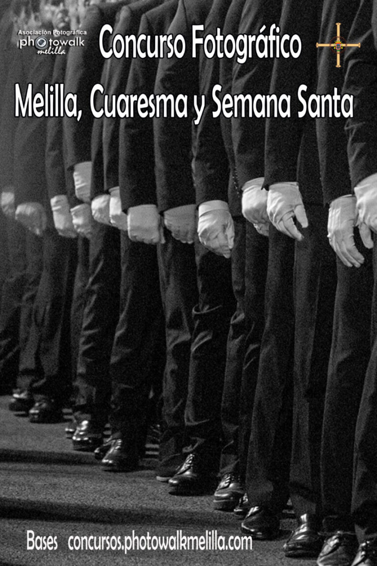 Fotografía del concurso fotográfico sobre la Semana Santa en Melilla