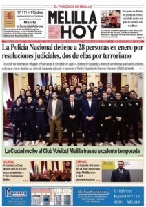 Portada del periódico Melilla HOY del 4 de febrero de 2026