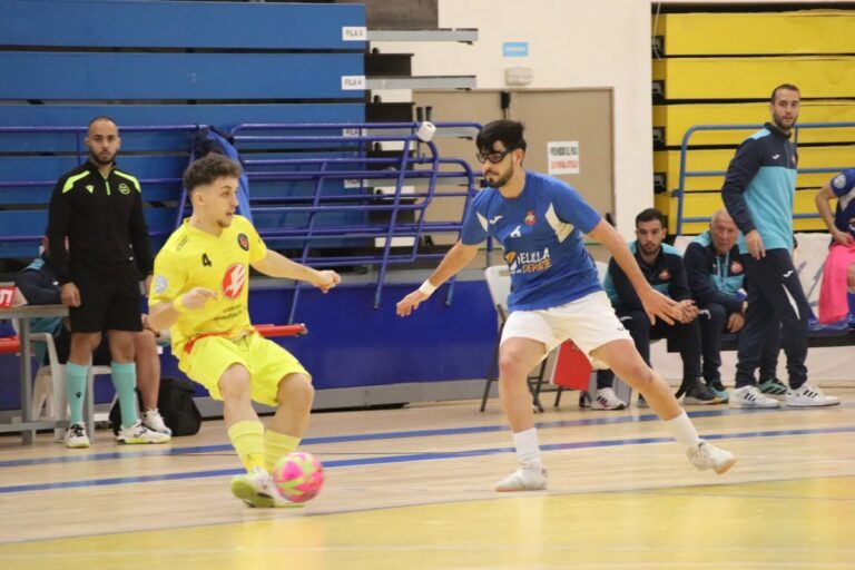 Partido de fútbol sala entre C.D. Melistar y Sala 5 Martorell