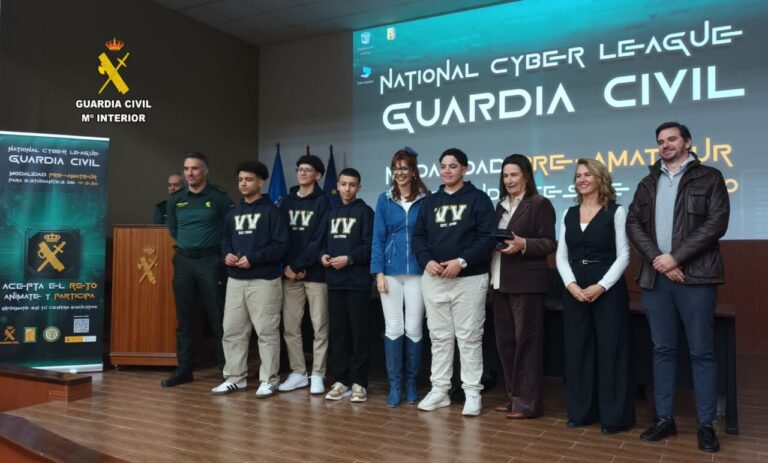 Entrega de premios a los ganadores de la VII Ciberliga en Melilla