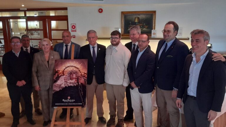 Presentación del cartel de la Cofradía de la Soledad para Semana Santa