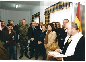 Inauguración del centro de día Alzheimer en Melilla con asistentes y autoridades